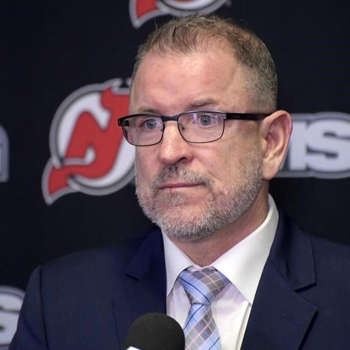 Devils GM Tom Fitzgerald says Travis Green is part of his search for a new coach